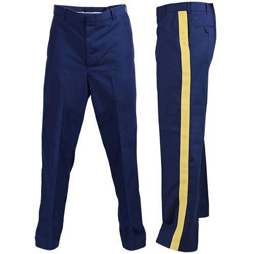 air force dress blues pants USAF AIR FORCE JROTC CIVIL AIR PATROL SERVICE DRESS BLUE PANTS TROUSERS NEW USED