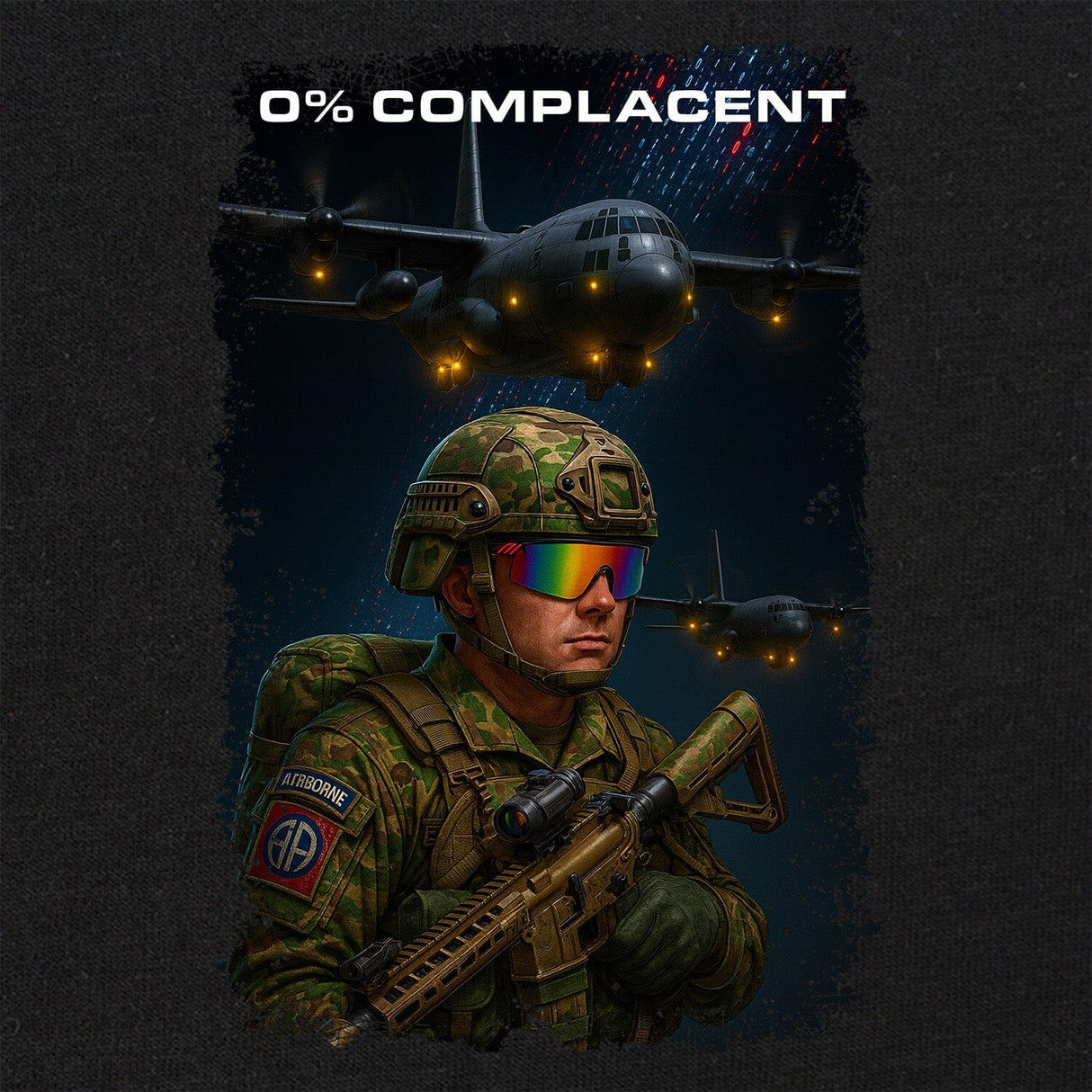 0% Complacent T-Shirt Shirts