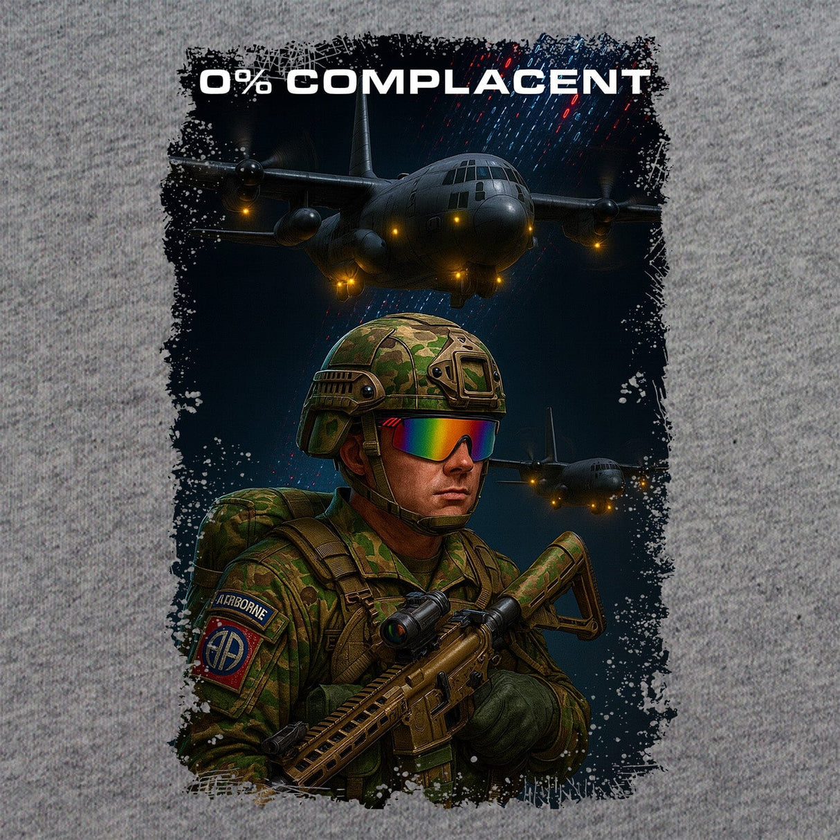 0% Complacent T-Shirt Shirts