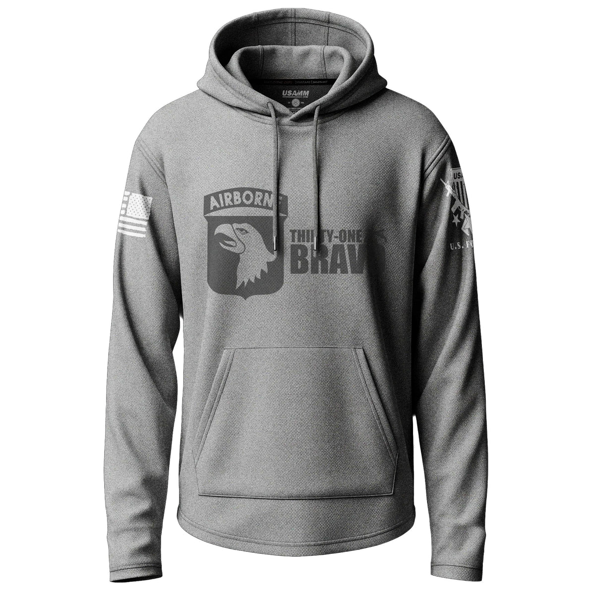 101st Airborne Division Graphic Lightweight Hoodie Lightweight Hoodie 90098-S-HG-THIN
