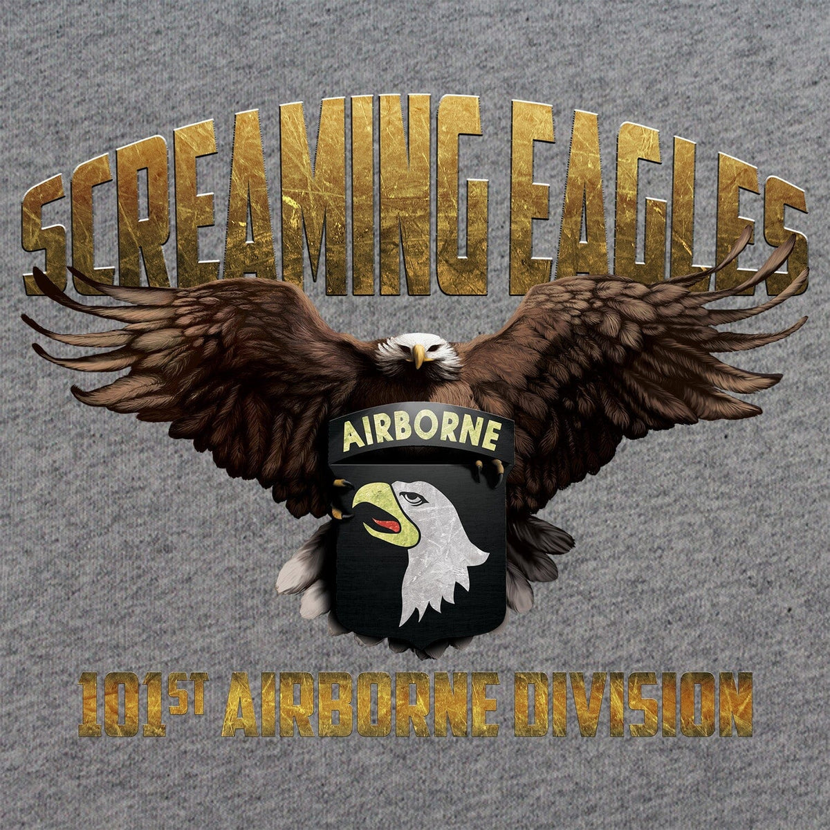 101st Airborne Screaming Eagles Graphic Hoodie Hoodies