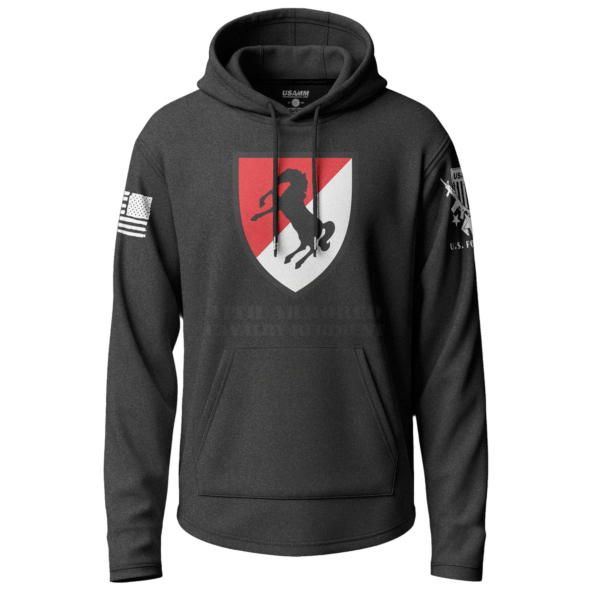 11th Armored Cavalry Regiment Lightweight Hoodie Lightweight Hoodie 90151-S-BK-THIN