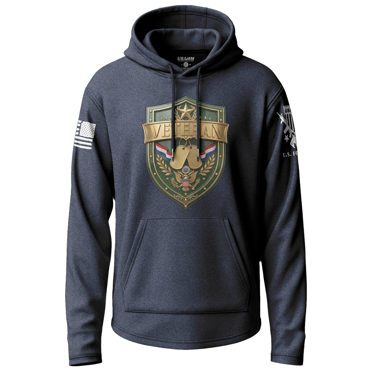 Veteran Shield Lightweight Hoodie