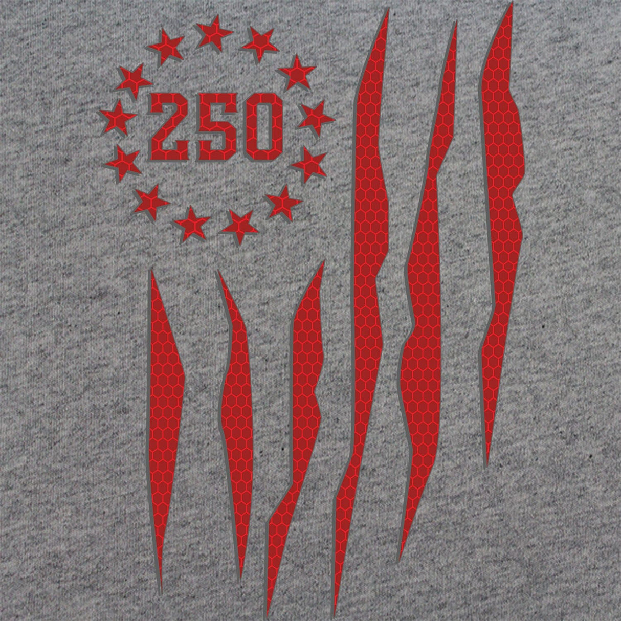 US 250 Flag T-Shirt Shirts