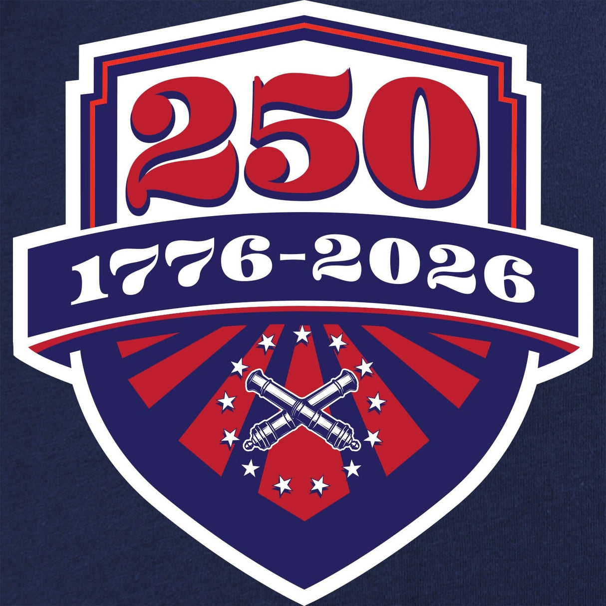 US 250 Shield T-Shirt Shirts