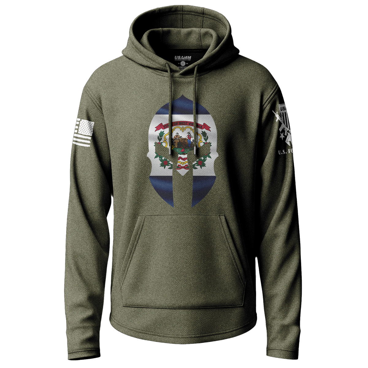West Virginia Spartan Lightweight Hoodie