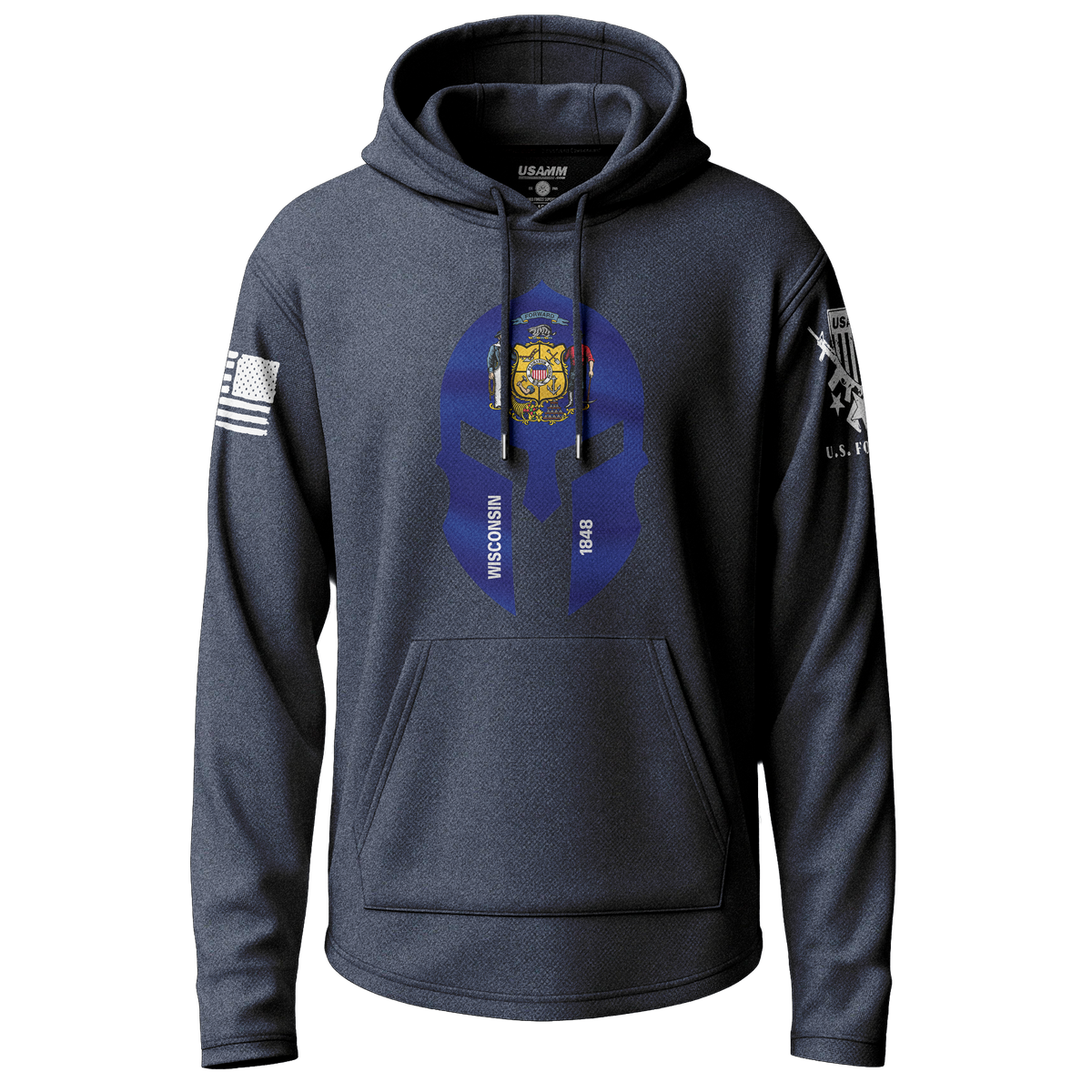 Wisconsin Spartan Lightweight Hoodie