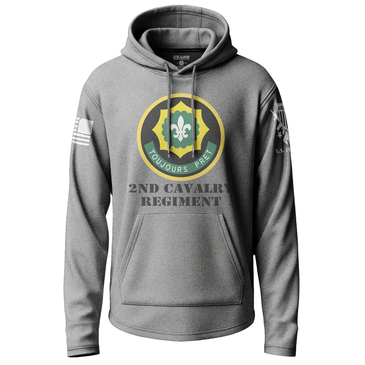 2nd Cavalry Regiment Graphic Lightweight Hoodie Lightweight Hoodie 90241-S-HG-THIN