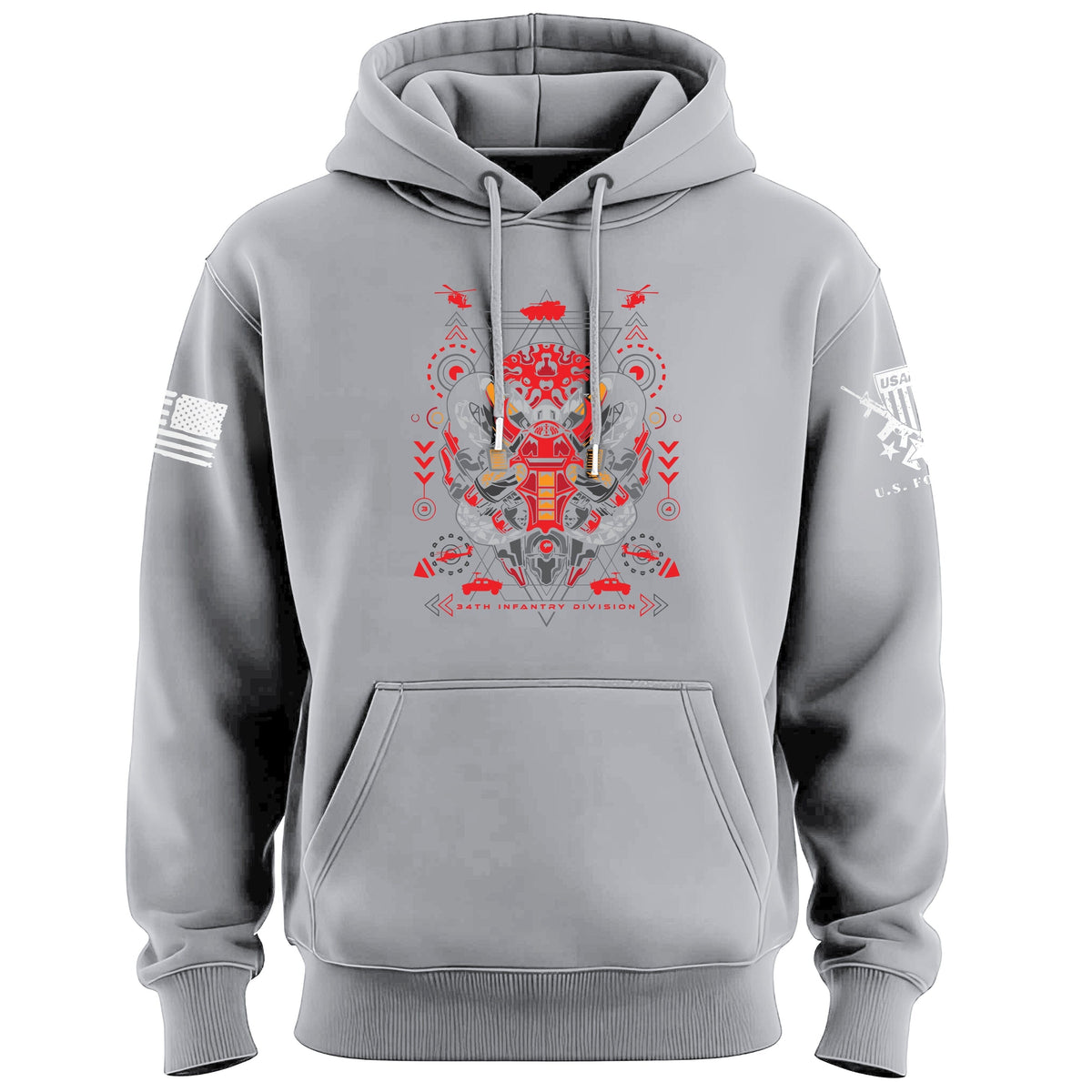 34th Infantry Mech Hoodie Hoodies