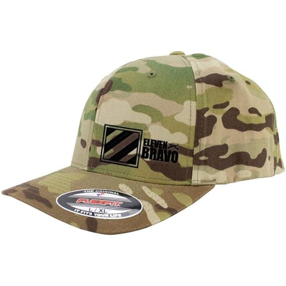 3rd Infantry 11 Bravo Series FlexFit Caps Multicam Hats and Caps Hat.0298