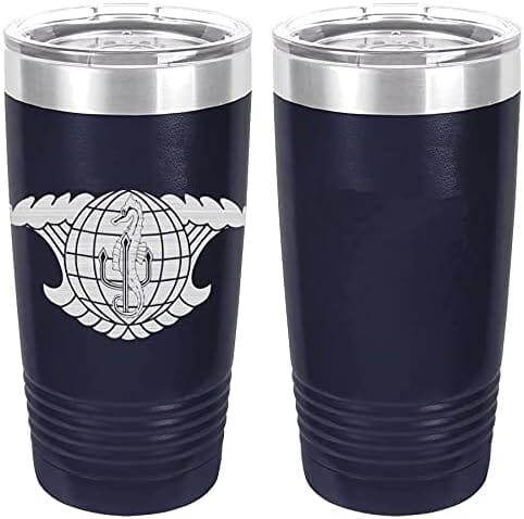 Navy Integrated Undersea Surveillance System (IUSS) Badge Laser Engraved 20oz Tumbler Mugs LET.0036.N