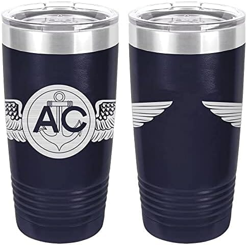 Navy Aircrew Badge Laser Engraved 20oz Tumbler Mugs LET.0004.N