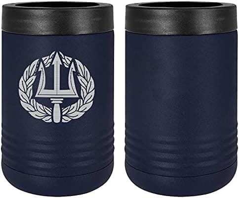 Navy Command Ashore Project Manage Badge Laser Engraved Insulated Beverage Holder Mugs LEIH.0015.N