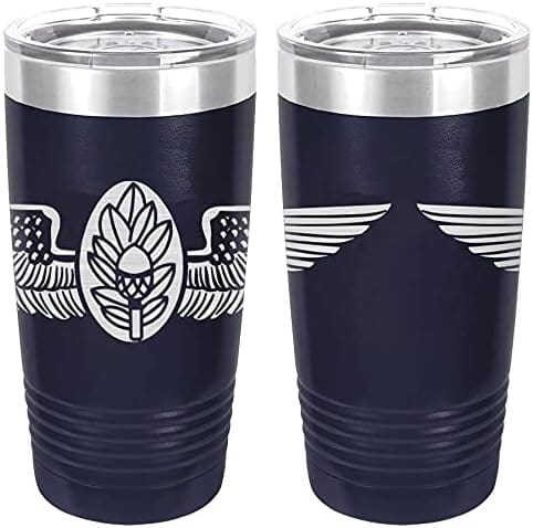 Navy Naval Flight Surgeon Badge Laser Engraved 20oz Tumbler Mugs LET.0041.N