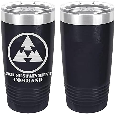 Army 3rd Sustainment Command Laser Engraved 20oz Tumbler Mugs LET.0080.N