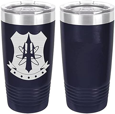 Navy Nuclear Weapon Security (NWS) Badge Laser Engraved 20oz Tumbler Mugs LET.0042.N