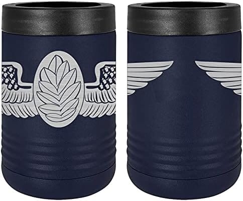 Navy Naval Flight Nurse Badge Laser Engraved Insulated Beverage Holder Mugs LEIH.0039.N