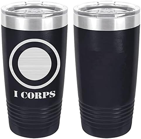 Army I Corps Laser Engraved 20oz Tumbler Mugs LET.0120.N
