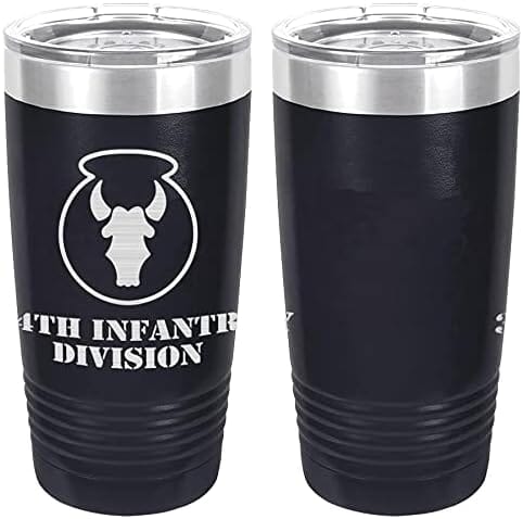 Army 34th Infantry Division Laser Engraved 20oz Tumbler Mugs LET.0092.N
