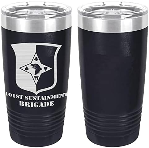 Army 101st Sustainment Brigade Laser Engraved 20oz Tumbler Mugs LET.0102.N