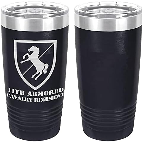 Army 11th Armored Cavalry Regiment Laser Engraved 20oz Tumbler Mugs LET.0085.N