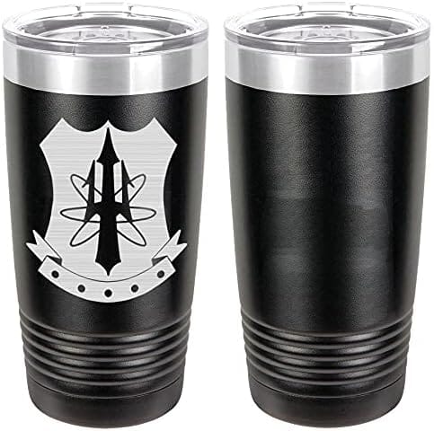 Navy Nuclear Weapon Security (NWS) Badge Laser Engraved 20oz Tumbler Mugs LET.0042.B