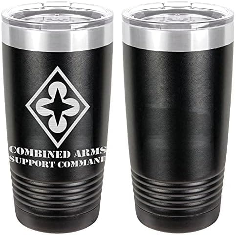 Army Combined Arms Support Command Laser Engraved 20oz Tumbler Mugs LET.0119.B