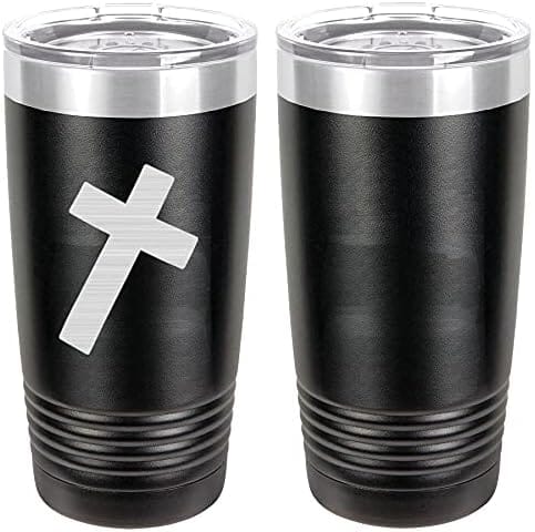 Navy Chaplain Christian Badge Laser Engraved 20oz Tumbler Mugs LET.0013.B