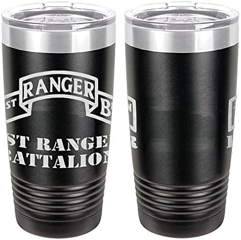Army 1st Ranger Battalion Laser Engraved 20oz Tumbler Mugs LET.0072.B