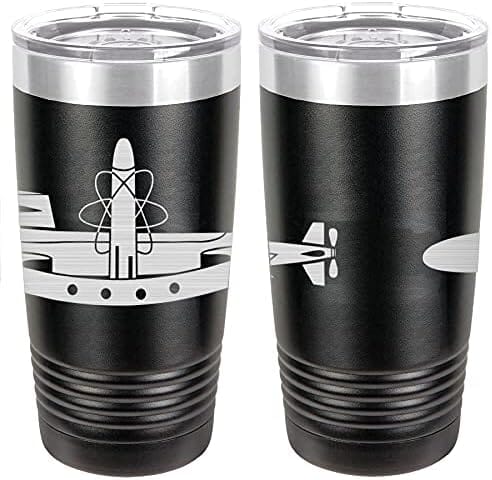 Navy Submarine Deterrent Patrol (SSBN) Badge Laser Engraved 20oz Tumbler Mugs LET.0057.B