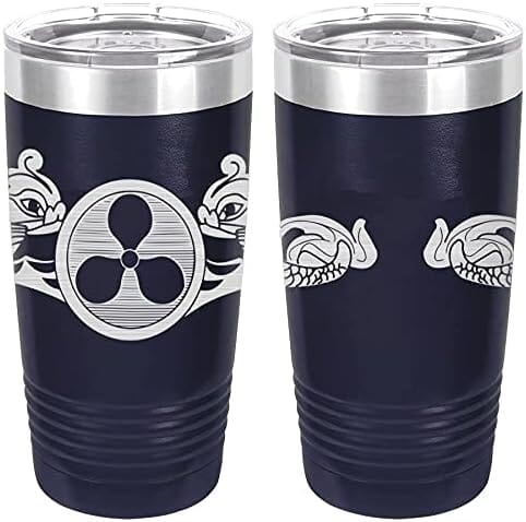 Navy Submarine Engineering Duty Badge Laser Engraved 20oz Tumbler Mugs LET.0058.N