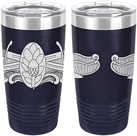 Navy Surface Warfare Medical Corps Badge Laser Engraved 20oz Tumbler Mugs LET.0063.N
