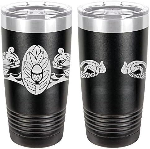 Navy Submarine Medical Badge Laser Engraved 20oz Tumbler Mugs LET.0066.B