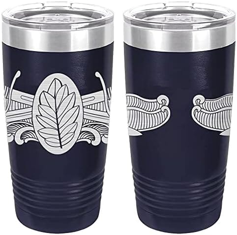 Navy Surface Warfare Nurse Badge Laser Engraved 20oz Tumbler Mugs LET.0068.N