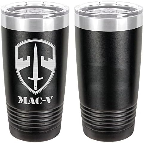 Army MAC-V Laser Engraved 20oz Tumbler Mugs LET.0109.B