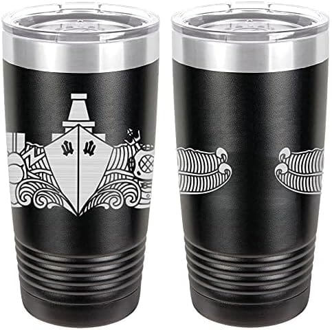 Navy Special Operations Officer Badge Laser Engraved 20oz Tumbler Mugs LET.0052.B