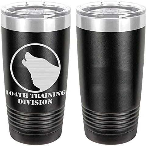 Army 104th Training Division Laser Engraved 20oz Tumbler Mugs LET.0103.B