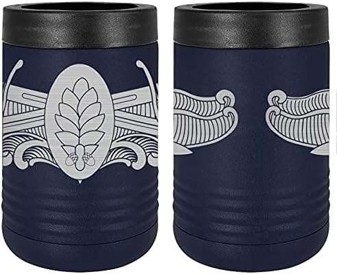 Navy Surface Warfare Dental Badge Laser Engraved Insulated Beverage Holder Mugs LEIH.0061.N