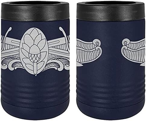Navy Surface Warfare Medical Corps Badge Laser Engraved Insulated Beverage Holder Mugs LEIH.0063.N