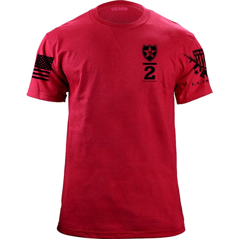 Second Infantry Number LC T-Shirt Shirts 55.651.RD