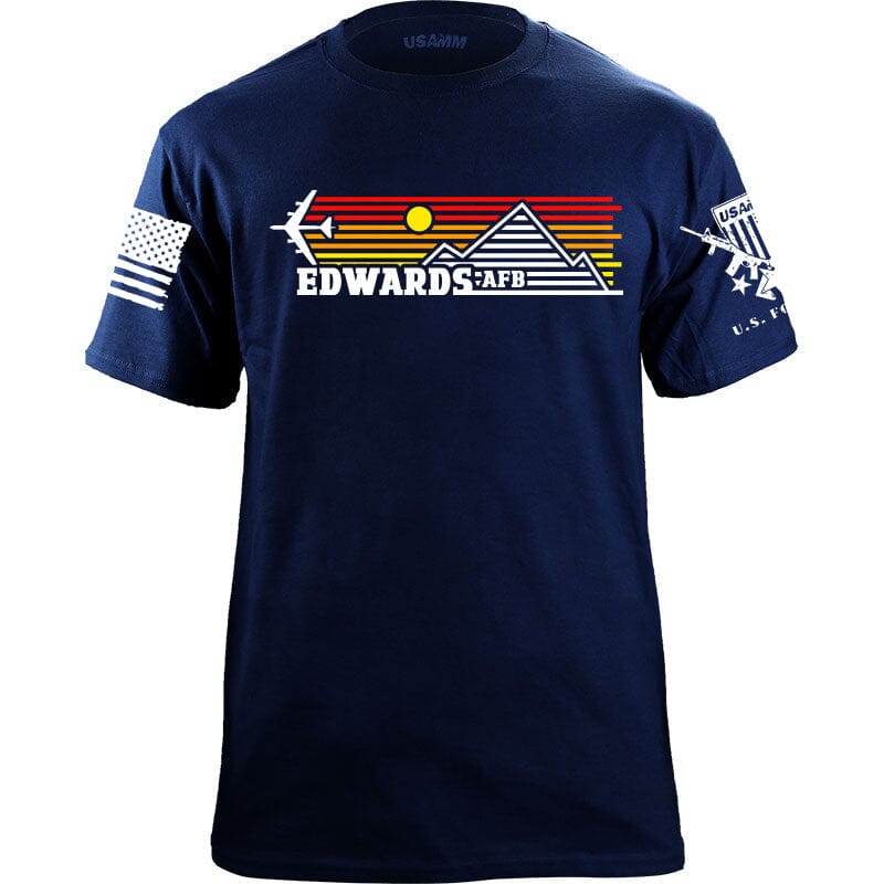 EDWARDS RETRO SUNSET T-Shirt Shirts 55.876.NV