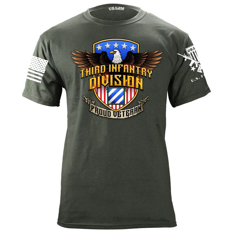 Third Infantry Eagle Shield Tshirt