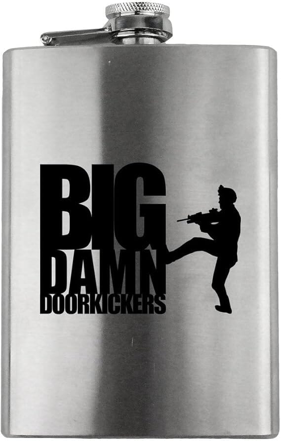 Big Damn Doorkickers Veteran 8oz. Flask flask
