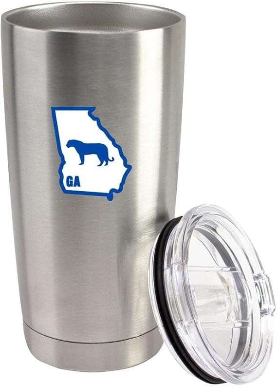 Original I Panther Georgia 20 oz Vacuum Sealed 18/8 Stainless Steel Tumbler Mugs