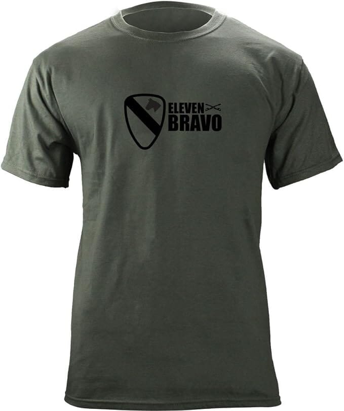 Army 1st Cavalry Division 11 Bravo T-Shirt Shirts 13.806