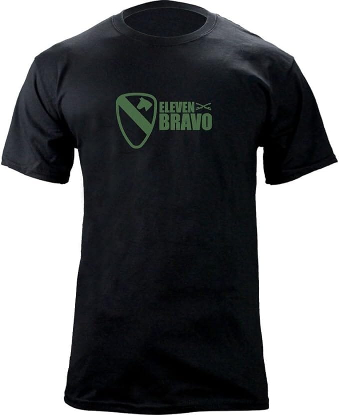 Army 1st Cavalry Division 11 Bravo T-Shirt Shirts 13.656