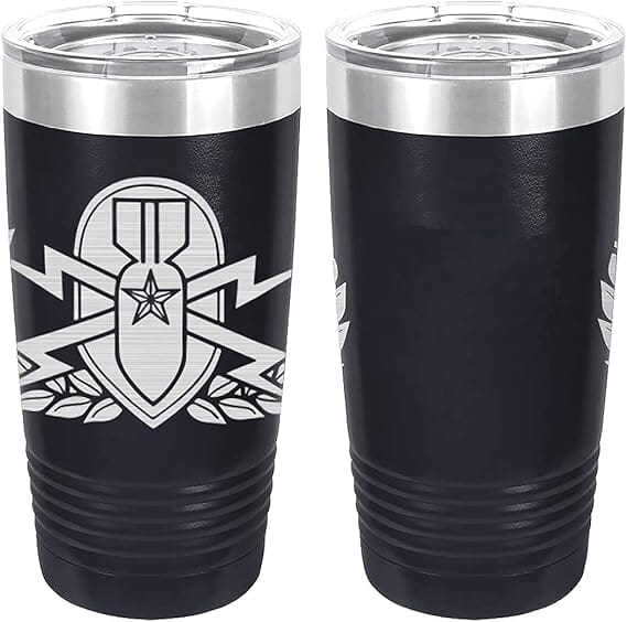Army EOD Senior Laser Engraved 20oz Tumbler Mugs LET.0137.N