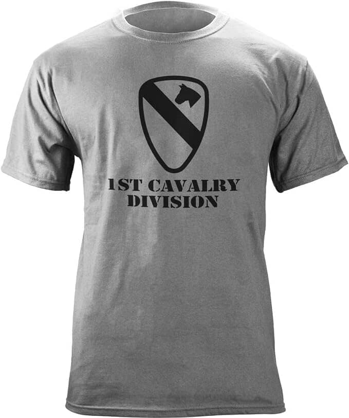 Army 1st Cavalry Division Subdued Veteran T-Shirt Shirts 12.981