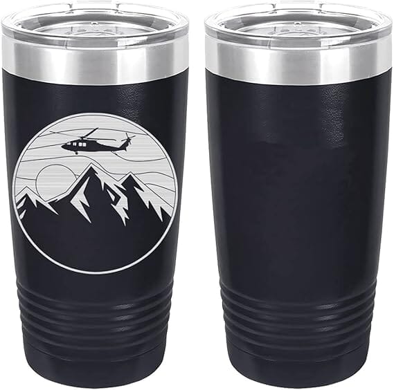 Blackhawk Mountainscape Laser Engraved 20oz Tumbler Mugs LET.0161.N