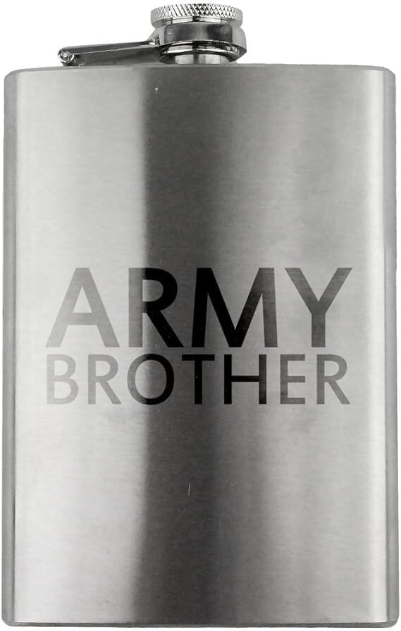 Army Brother Family 8oz. Flask flask